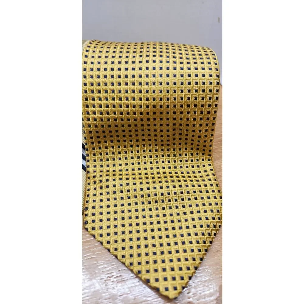 Brooks‎ Brothers 100% Silk Tie Lot of 3 Men's Multicolor Gold Tones Necktie